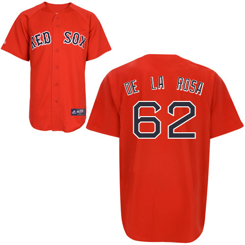 Rubby De La Rosa #62 Youth Baseball Jersey-Boston Red Sox Authentic Red Home MLB Jersey